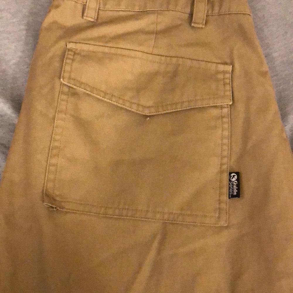 Field and stream guide pants.